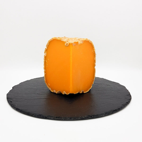 Mimolette 18 Months French Cheese With Mites The Cheese Lady Uk 
