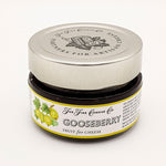 Gooseberry fruit puree for cheese
