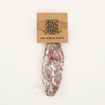 Red wine and garlic salami: cured meats made in Scotland