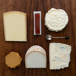 Fine cheese selection for white wine